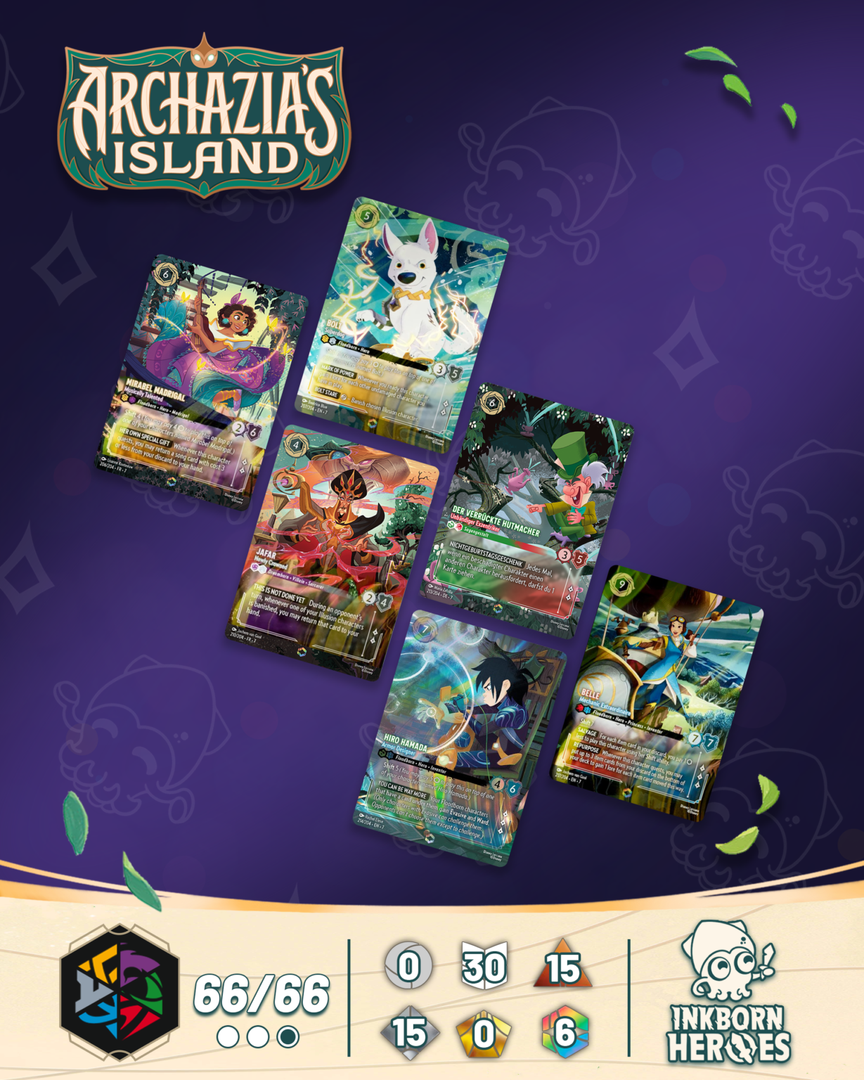Card Trackers – Inkborn Heroes